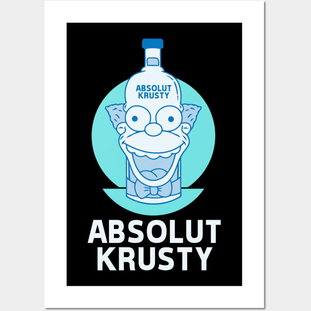 Clown Vodka Wall Art by buby87